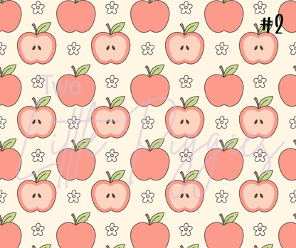Printed Vinyl - Back to School - Pastel