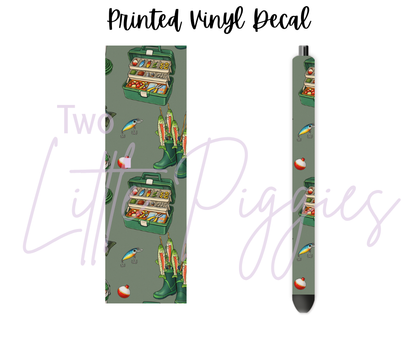 Printed Vinyl - Gone Fishing