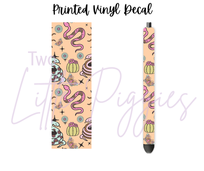 Printed Vinyl - Western Snakes