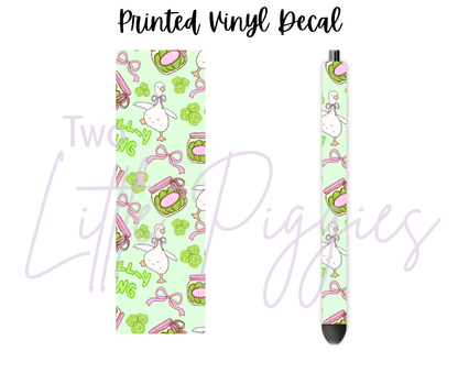 Printed Vinyl - Dill-y Dallying