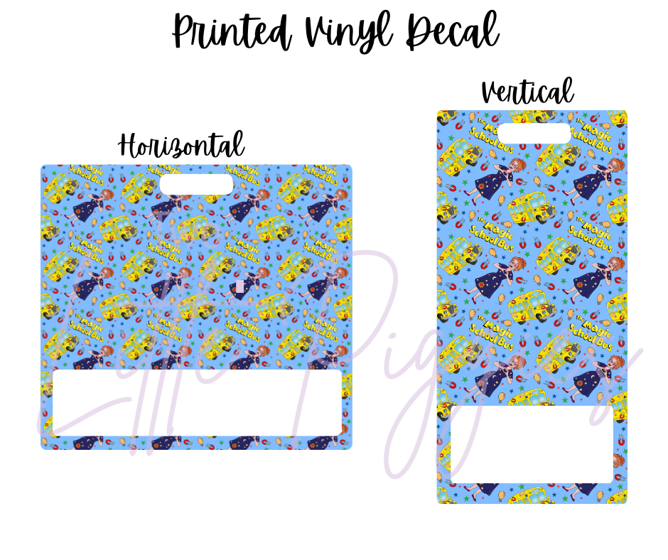 Printed Vinyl - 90's - Magic Schoolbus