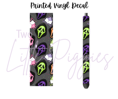 Printed Vinyl - Brushstroke - Do You Like Scary Books