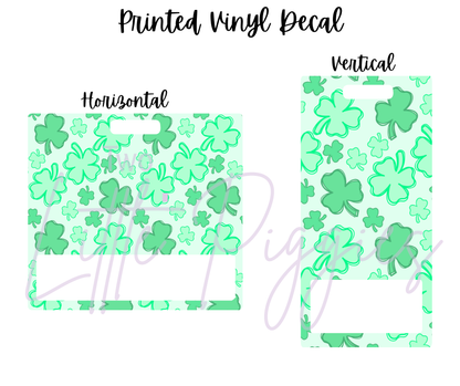 Printed Vinyl - St. Patrick's - Doodle