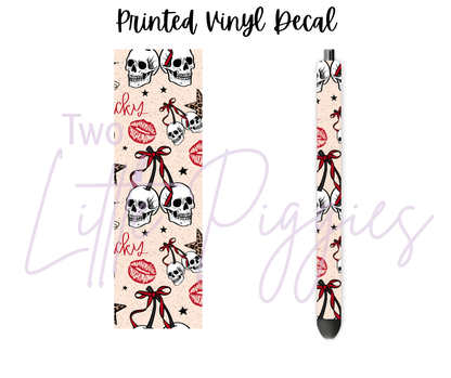 Printed Vinyl - Lucky Skulls