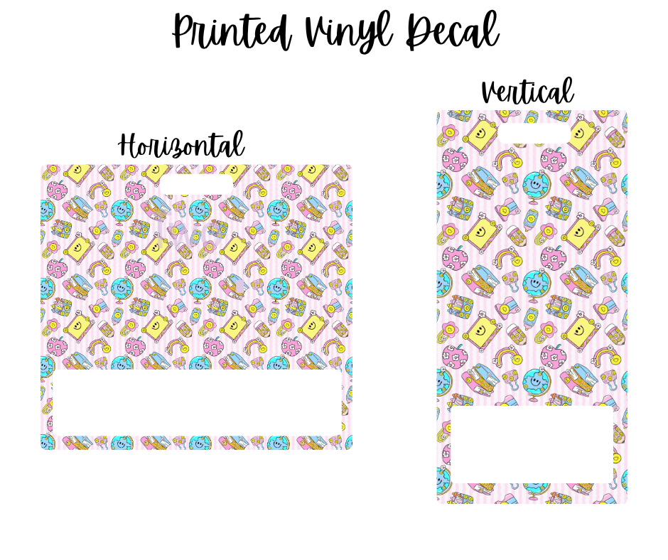 Printed Vinyl - Back to School - All Smiles