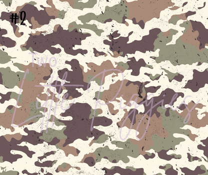 Printed Vinyl - Distressed Camo