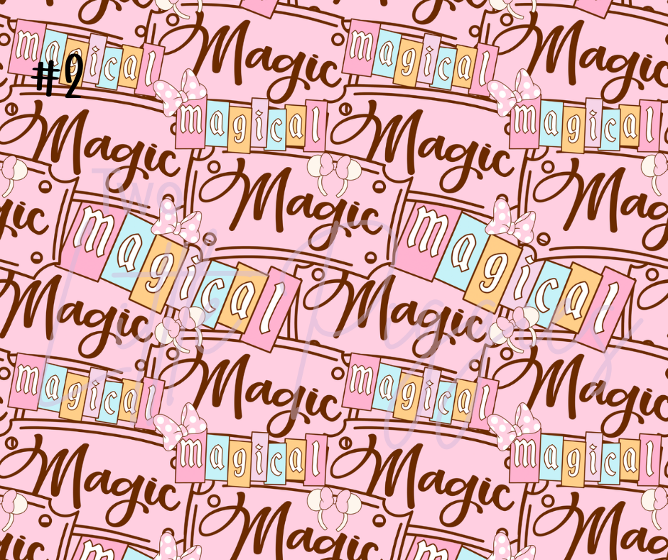 Printed Vinyl - Magical Place