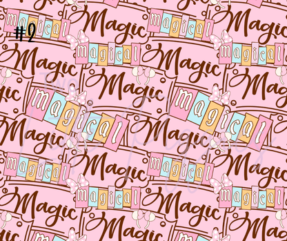 Printed Vinyl - Magical Place