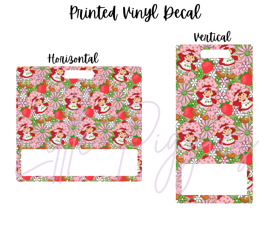 Printed Vinyl - Strawberry SC