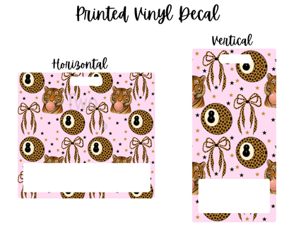 Printed Vinyl - Bubblegum Tiger