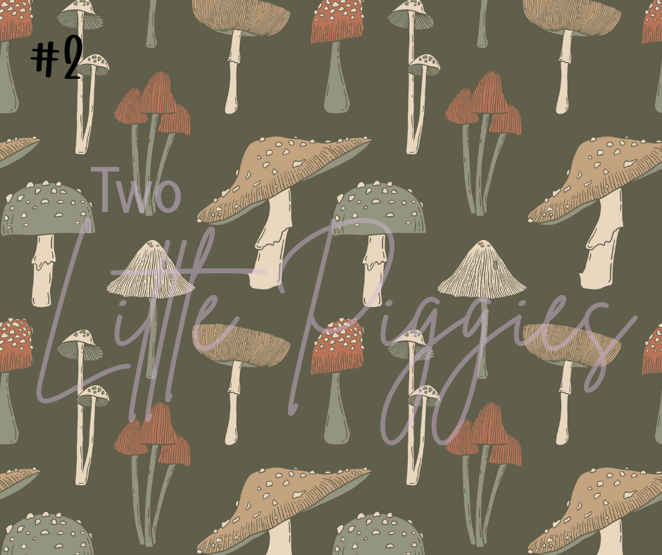 Printed Vinyl - Rustic Garden