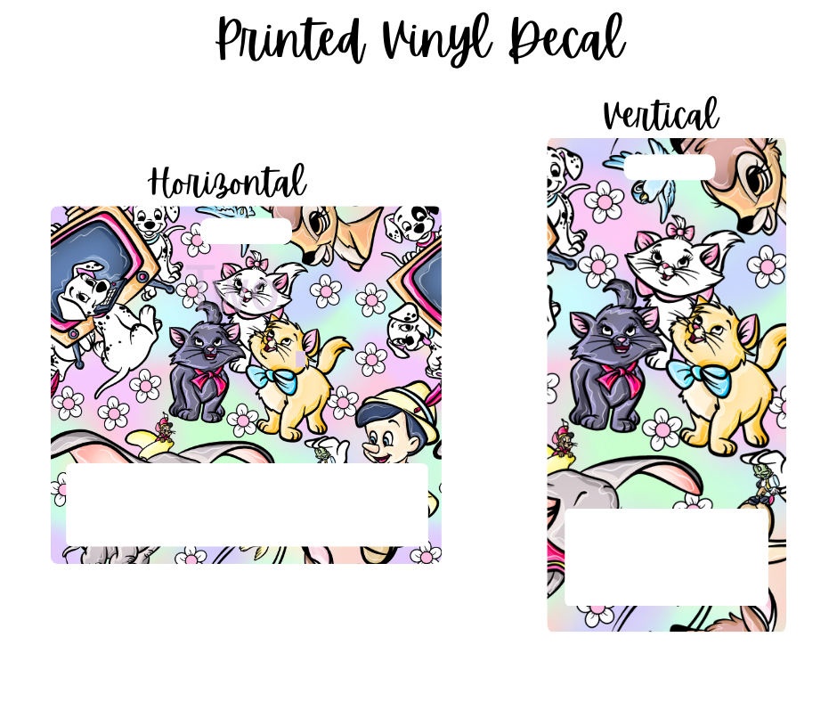 Printed Vinyl - Characters - Magical Friends