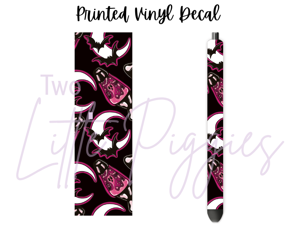 Printed Vinyl - Halloween Lava Lamp
