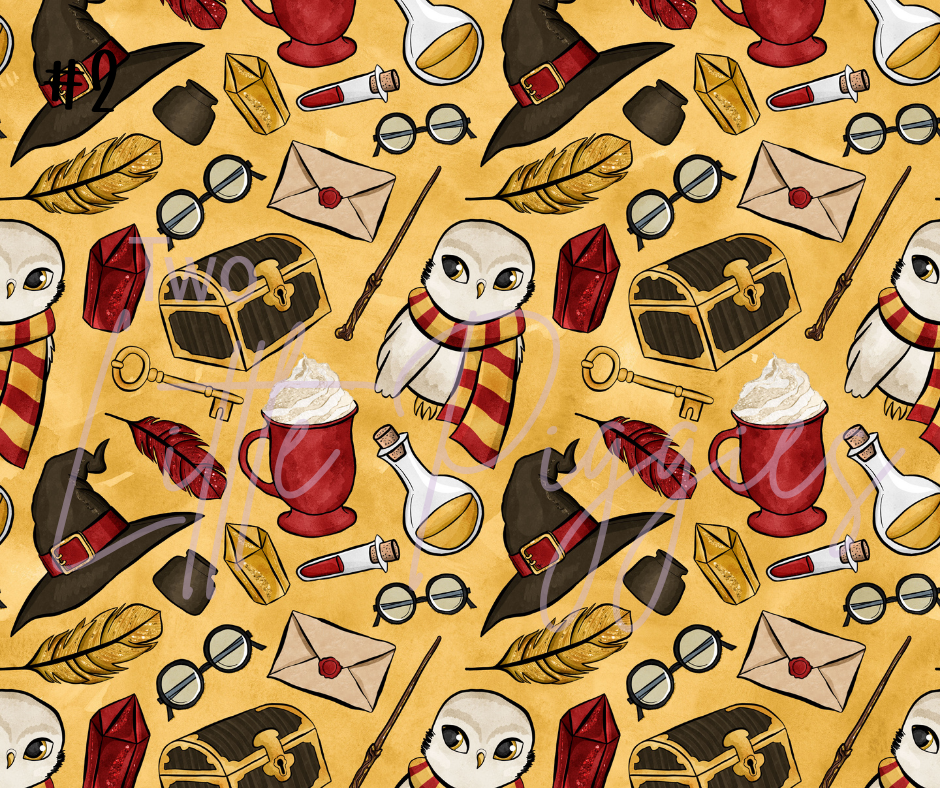 Printed Vinyl - HP - Gryffindor