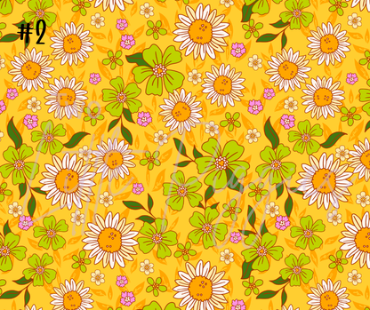 Printed Vinyl - Summer Love Floral