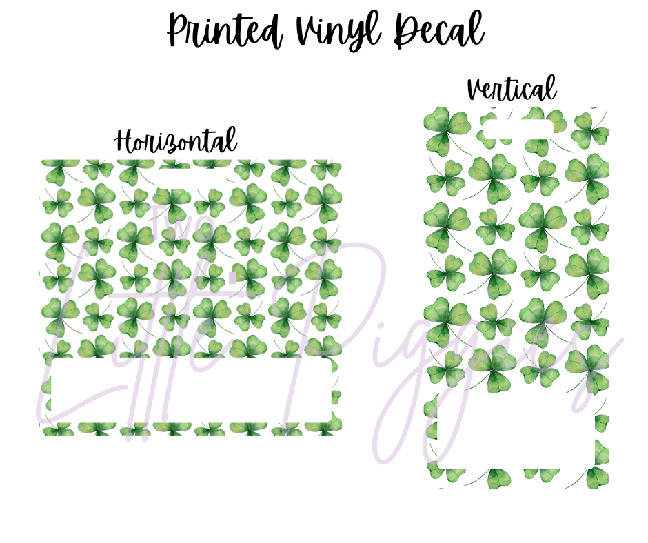 Printed Vinyl - St. Patrick's - Shamrock