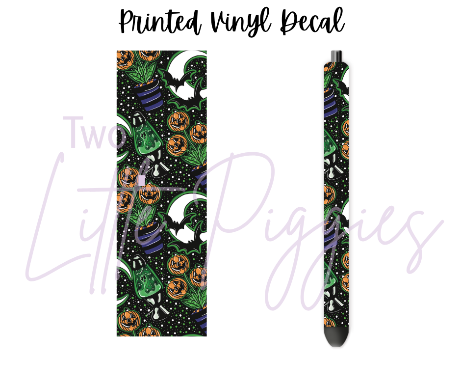 Printed Vinyl - Spooky Lava Lamp