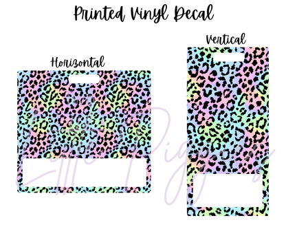 Printed Vinyl - Pastel Leopard