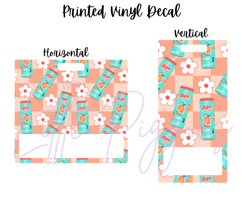 Printed Vinyl - Alani Nu - Juicy Peach