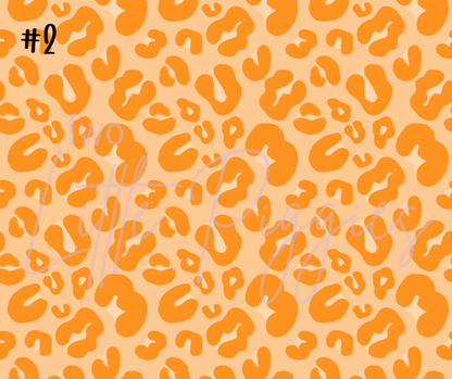 Printed Vinyl - Neon Leopard