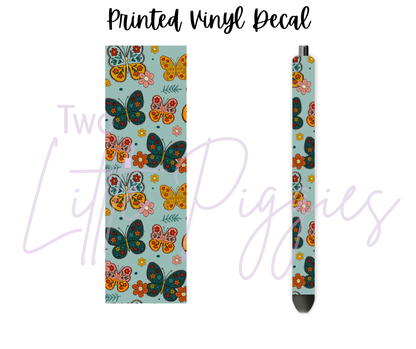 Printed Vinyl - Boho Butterflies