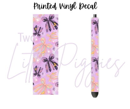 Printed Vinyl - Yarn Bows