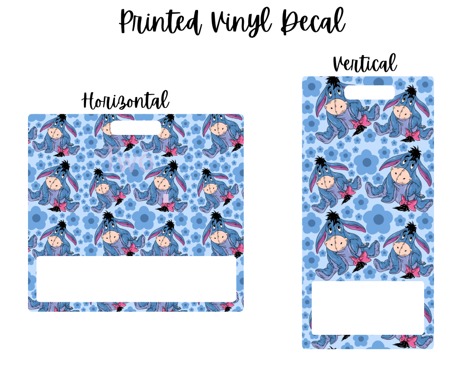 Printed Vinyl - Characters - Eeyore