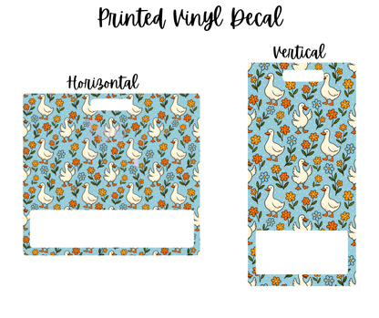 Printed Vinyl - Blue Silly Goose