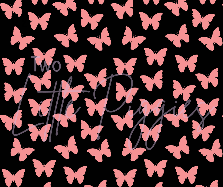 Printed Vinyl - Boho Orange and Pink