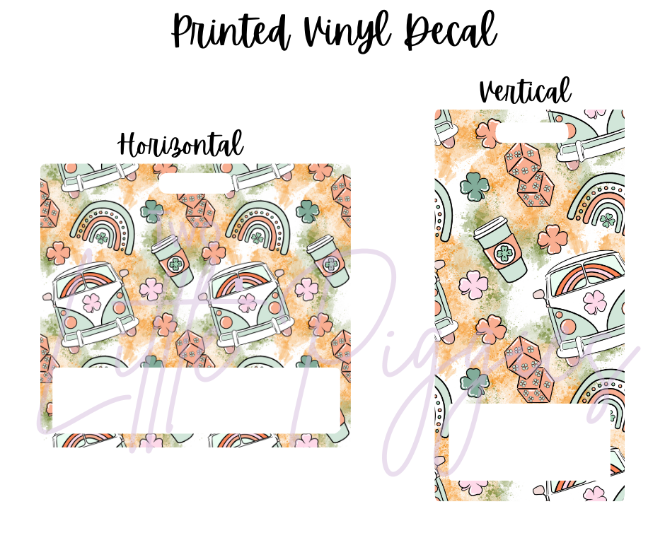 Printed Vinyl - St. Patrick's - Groovy