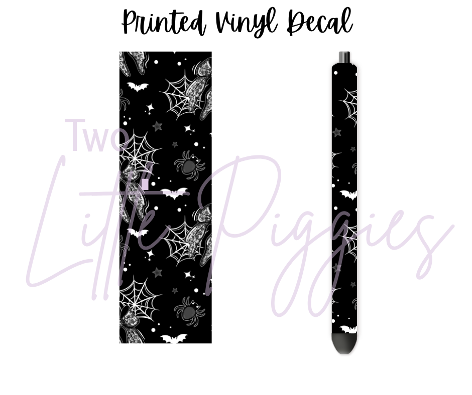 Printed Vinyl - Spider Bows