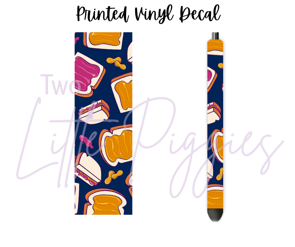 Printed Vinyl - PB & J