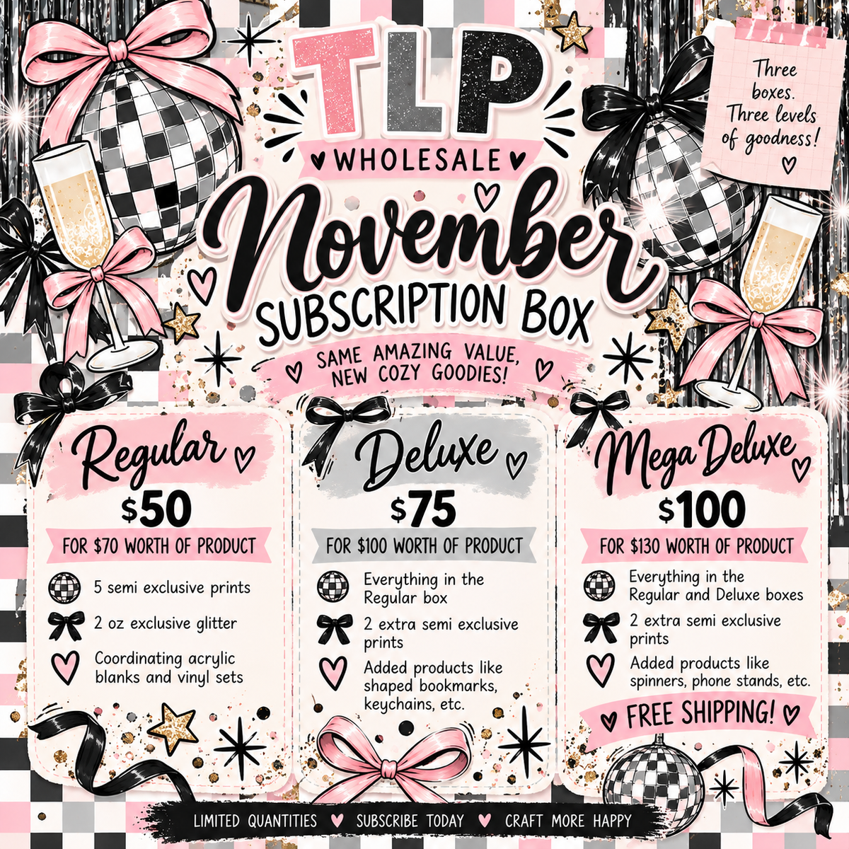 November Subscription Box - *No discount codes*