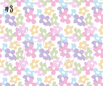 Printed Vinyl - Danish Pastels
