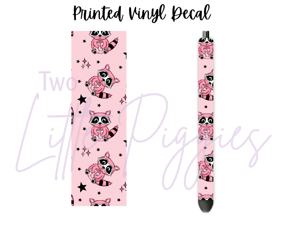 Printed Vinyl - Trash Panda