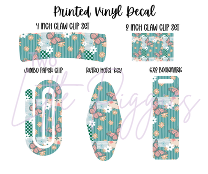 Printed Vinyl - Boho Butterfly