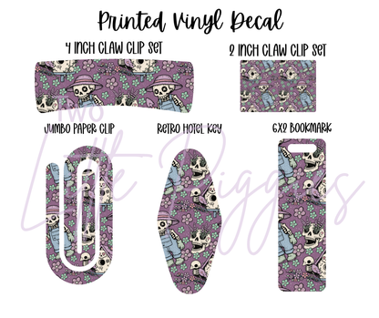 Printed Vinyl - Skelli Gardener