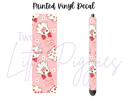 Printed Vinyl - Valentine - Ghost Him