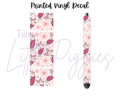 Printed Vinyl - Characters - Piglet