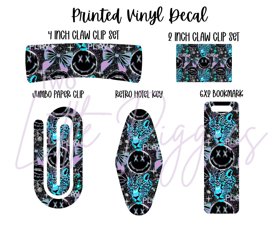 Printed Vinyl - Y2K Glam