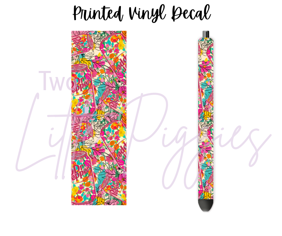 Printed Vinyl - DP Floral