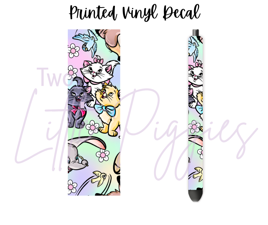 Printed Vinyl - Characters - Magical Friends