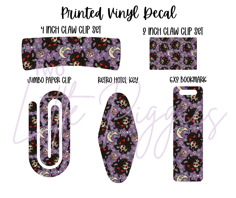 Printed Vinyl - Cutesy Moth