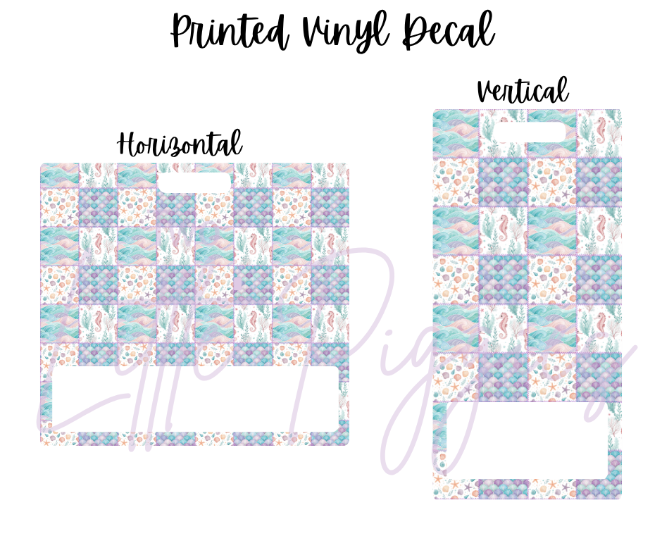 Printed Vinyl - Mermaid Patch