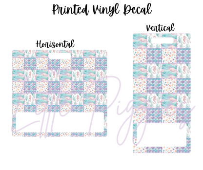 Printed Vinyl - Mermaid Patch