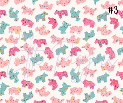 Printed Vinyl - Animal Cookie