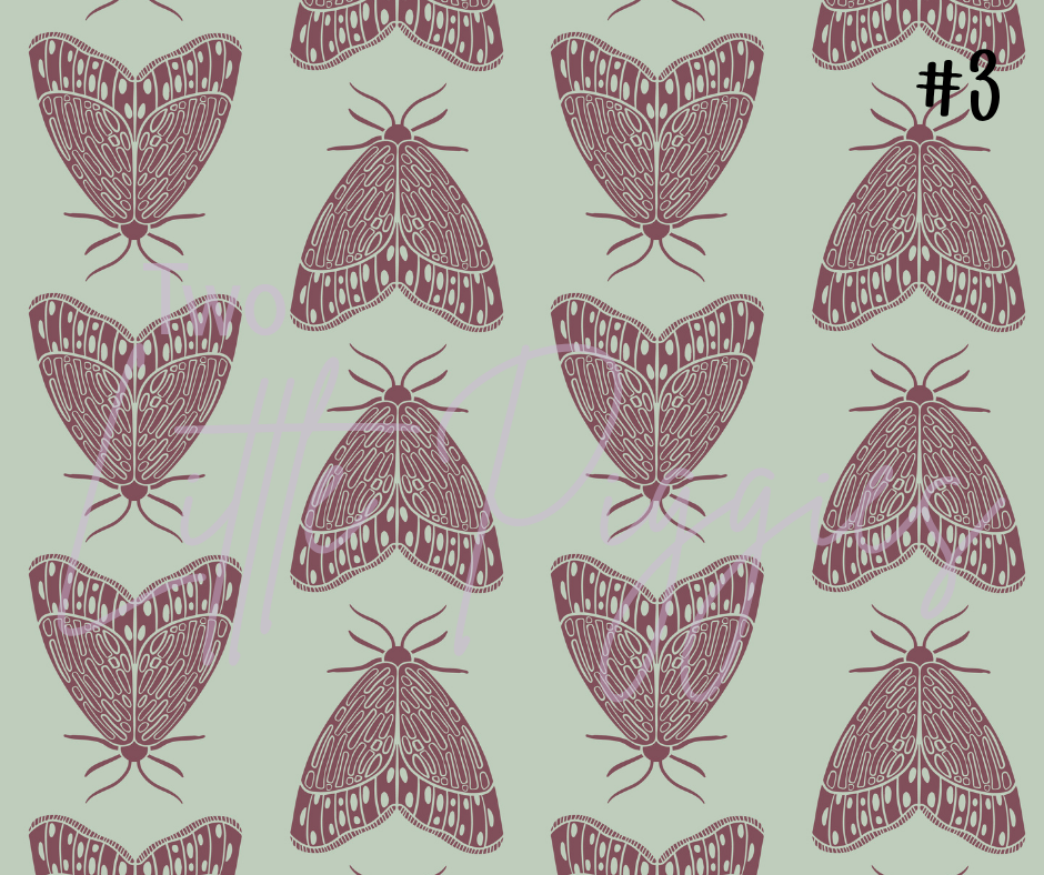 Printed Vinyl - Berry Mint Boho