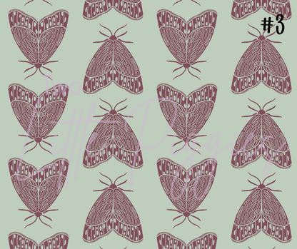 Printed Vinyl - Berry Mint Boho