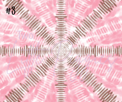 Printed Vinyl - Pastel Tie Dye