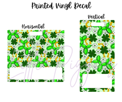 Printed Vinyl - St. Patrick's - Balloon Dog